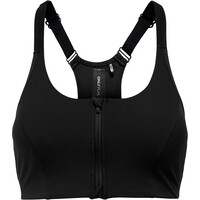 Only sujetadores deportivos ONPJANA-3 ZIP SPORTS BRA NOOS vista frontal