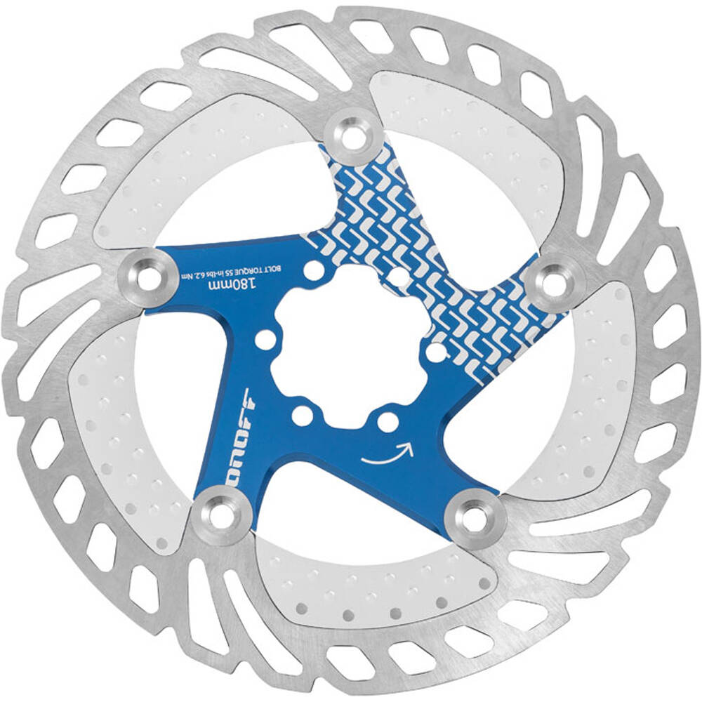 Onoff pastillas discos y accesorios freno AM DISCO ONOFF COOLER FLOTANTE 203MM vista frontal