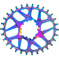 Onoff platos bicicleta carretra AM PLATO DM SRAM GXP OVAL 34T vista frontal