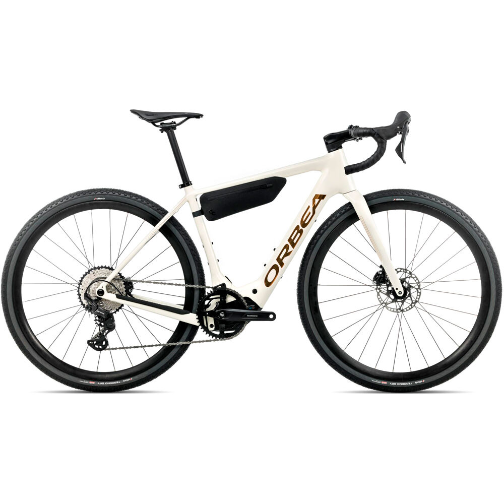 Orbea BICICLETA ELÉCTRICA CARRETERA DENNA H30 2026 vista frontal