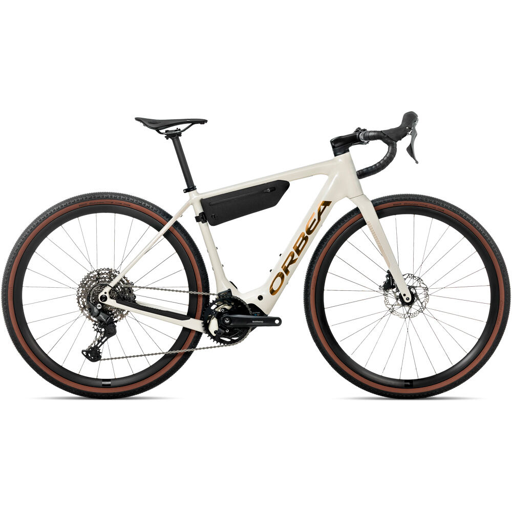 Orbea BICICLETA ELÉCTRICA CARRETERA DENNA H40 2027 vista frontal