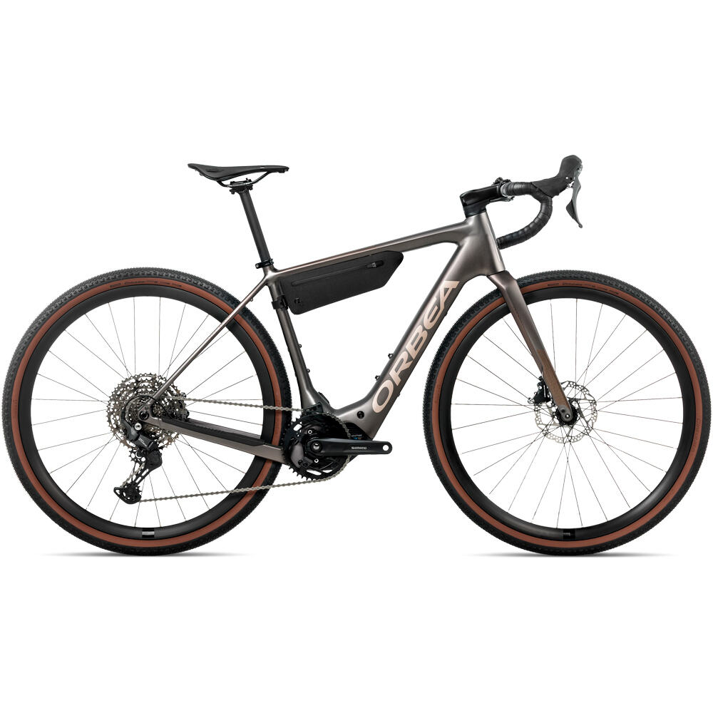 Orbea BICICLETA ELÉCTRICA CARRETERA DENNA H40 2027 vista frontal