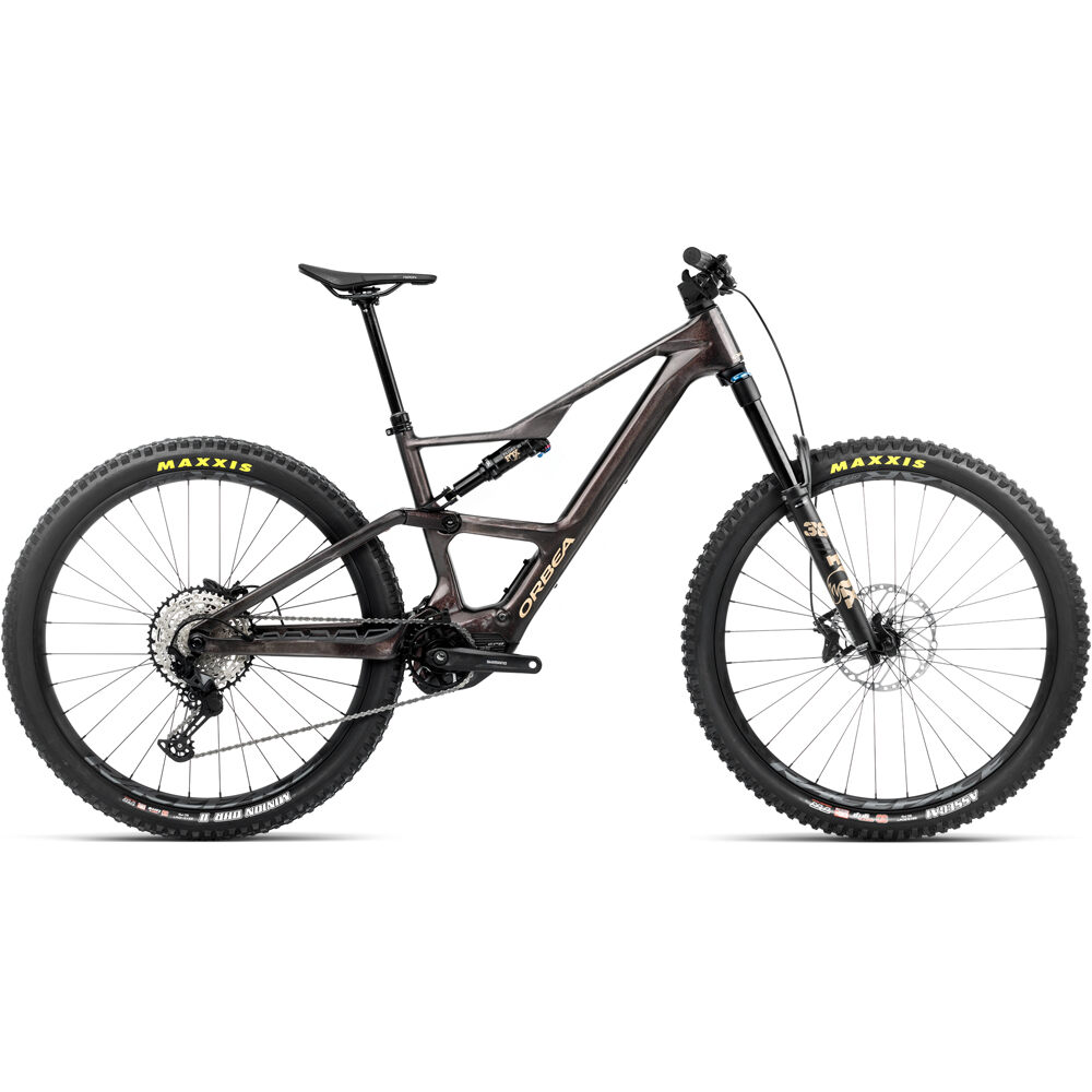 Orbea BICICLETA ELÉCTRICA MONTAÑA RISE LT M20 630W vista frontal