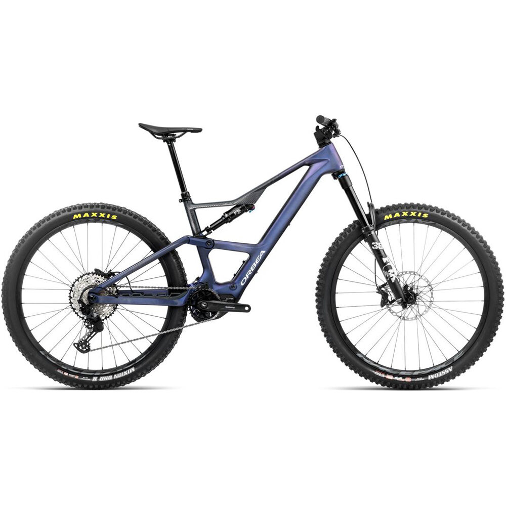 Orbea BICICLETA ELÉCTRICA MONTAÑA RISE LT M20 630W vista frontal