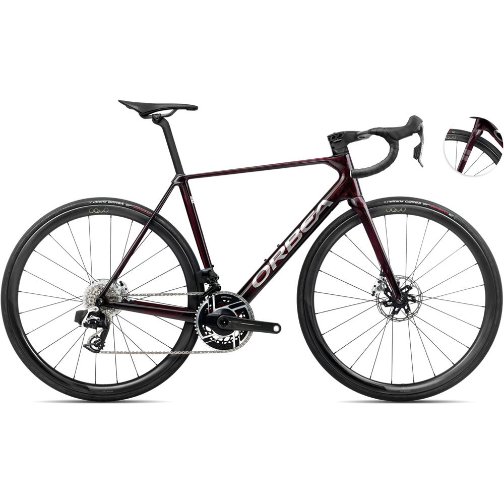 Orbea bicicletas de carretera carbono ORCA M11eLTD PWR vista frontal