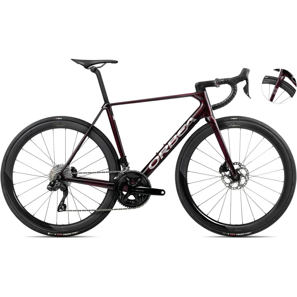 Orbea bicicletas de carretera carbono ORCA M30iLTD PWR vista frontal
