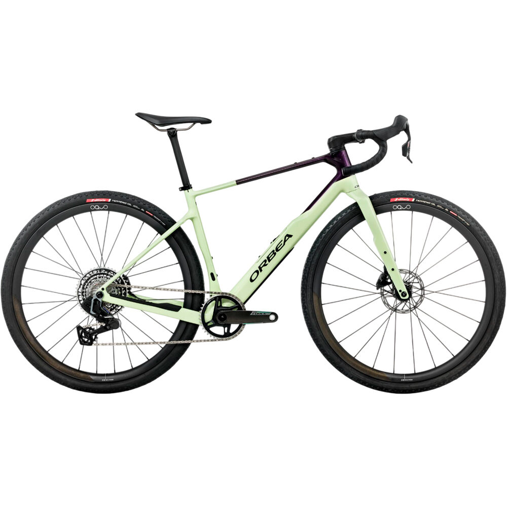 Orbea bicicletas de carretera carbono TERRA M21eTEAM 1X 2026 vista frontal