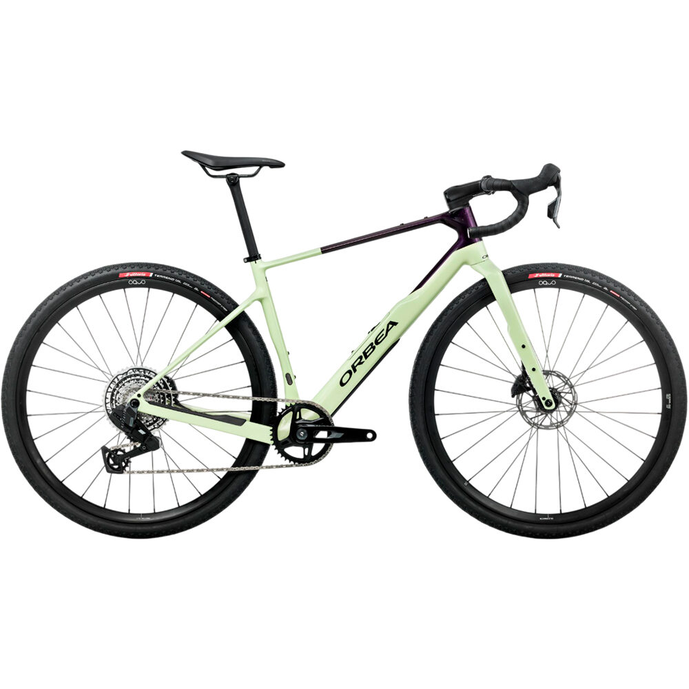 Orbea bicicletas de carretera carbono TERRA M31eTEAM 1X 2026 vista frontal