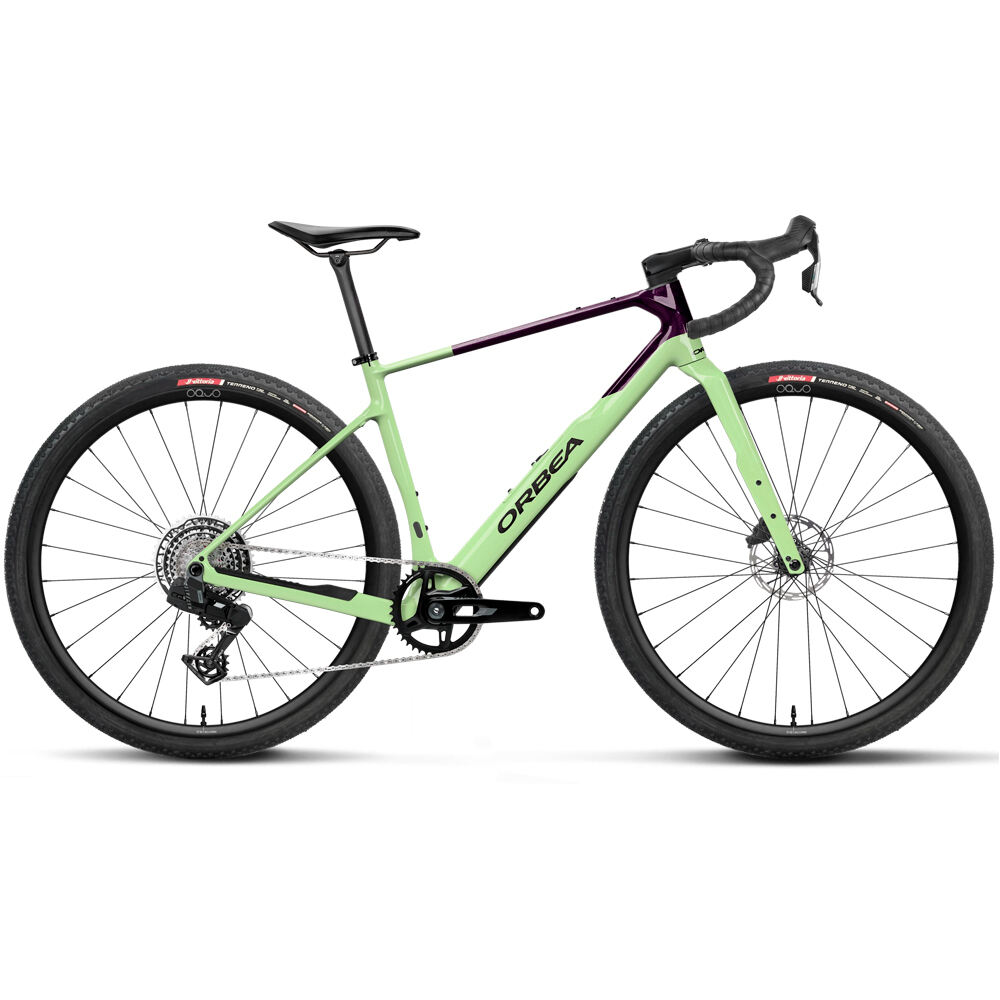 Orbea bicicletas de carretera carbono TERRA M31eTEAM 1X 2027 vista frontal