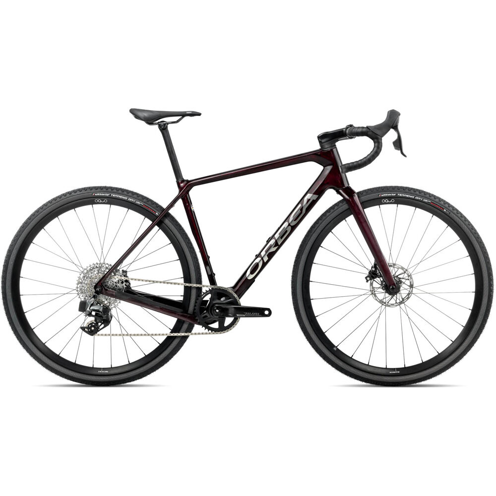 Orbea bicicletas de carretera carbono TERRA M31eTEAM 1X vista frontal