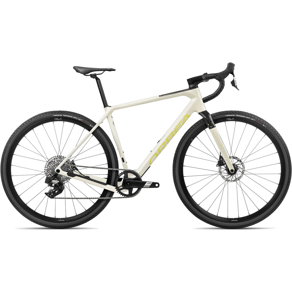 Orbea bicicletas de carretera carbono TERRA M41eTEAM 1X 2024 vista frontal