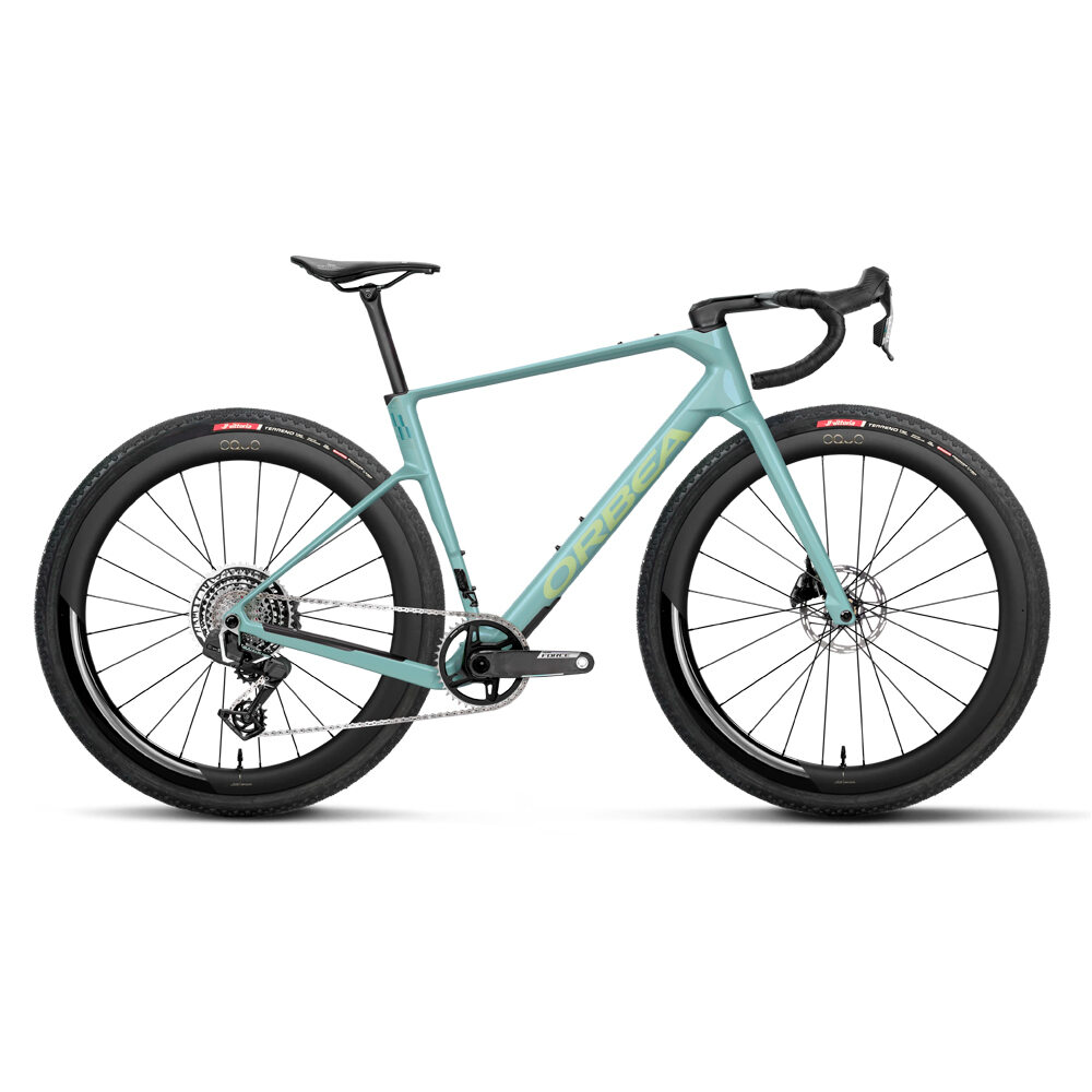 Orbea bicicletas de carretera carbono TERRA RACE M21eLTD 1X 2026 vista frontal