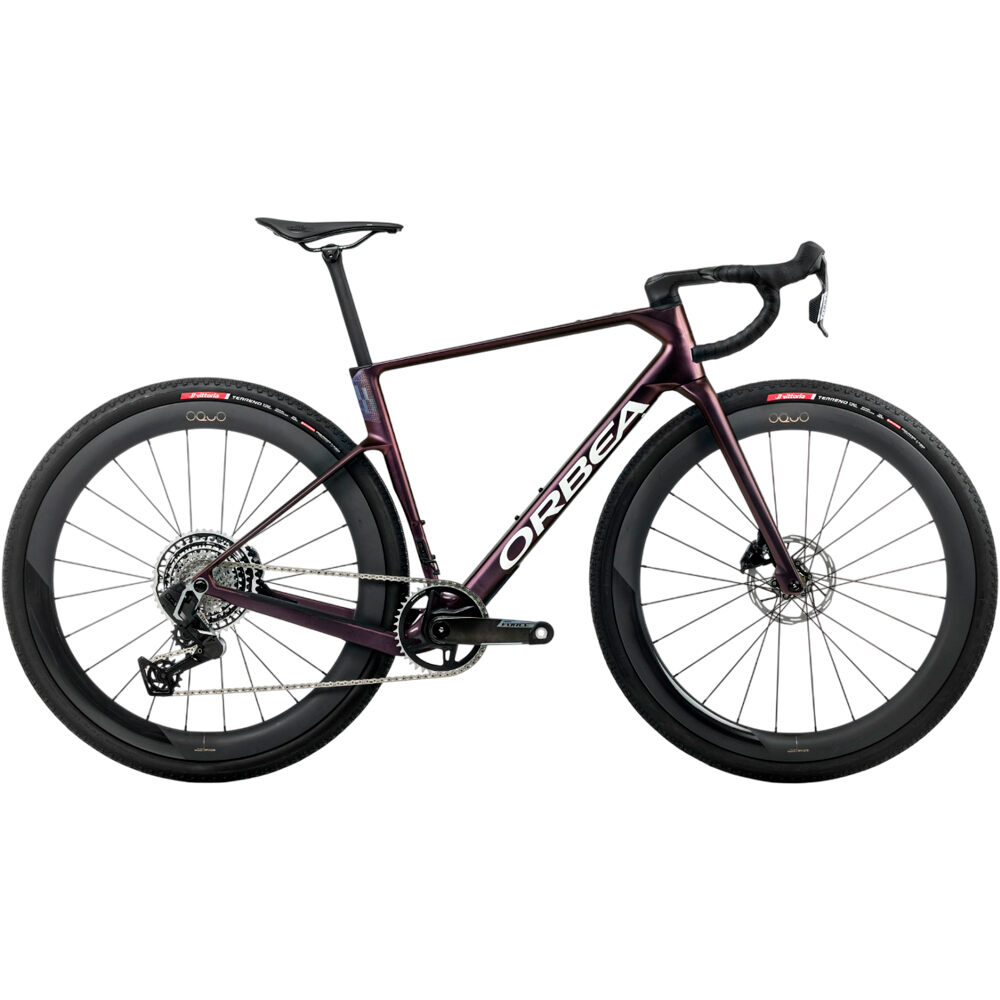 Orbea bicicletas de carretera carbono TERRA RACE M21eLTD 1X 2026 vista frontal