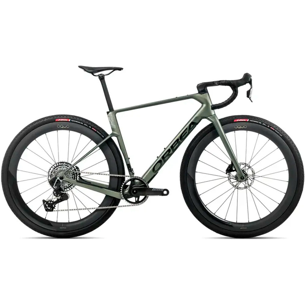 Orbea bicicletas de carretera carbono TERRA RACE M21eLTD 1X 2026 vista frontal