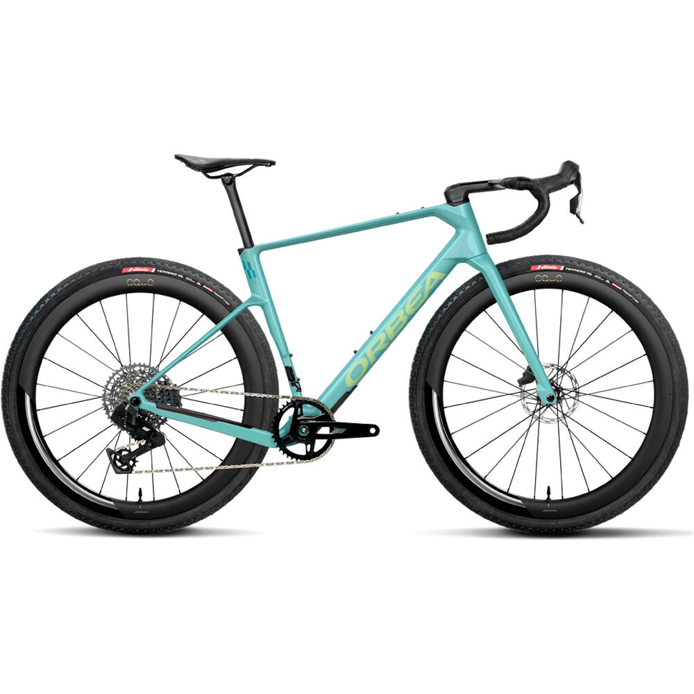 Orbea bicicletas de carretera carbono TERRA RACE M31eLTD 1X 2026 vista frontal
