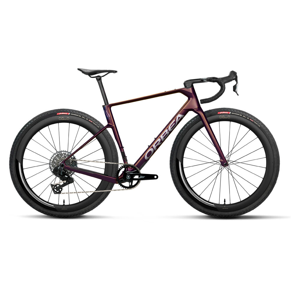 Orbea bicicletas de carretera carbono TERRA RACE M31eLTD 1X 2026 vista frontal