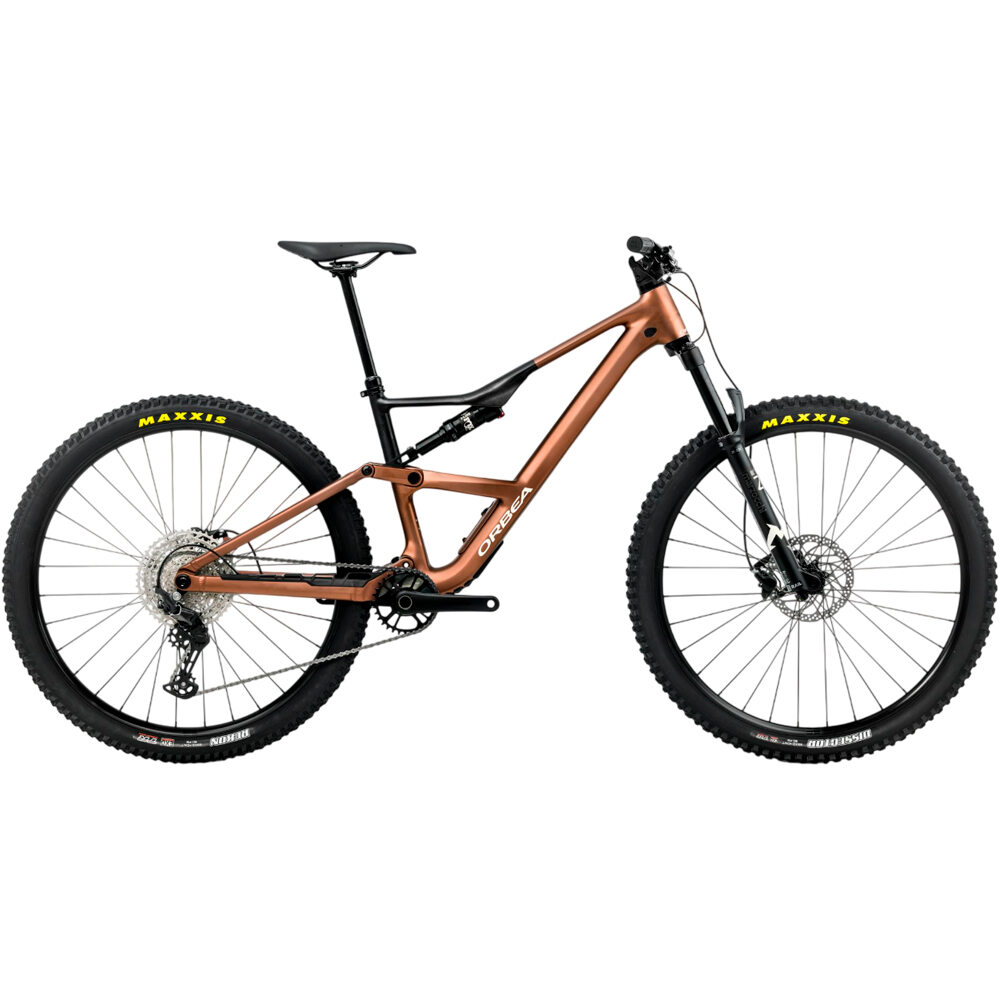 Orbea bicicletas de montaña OCCAM SL H30 MET-BLK vista frontal
