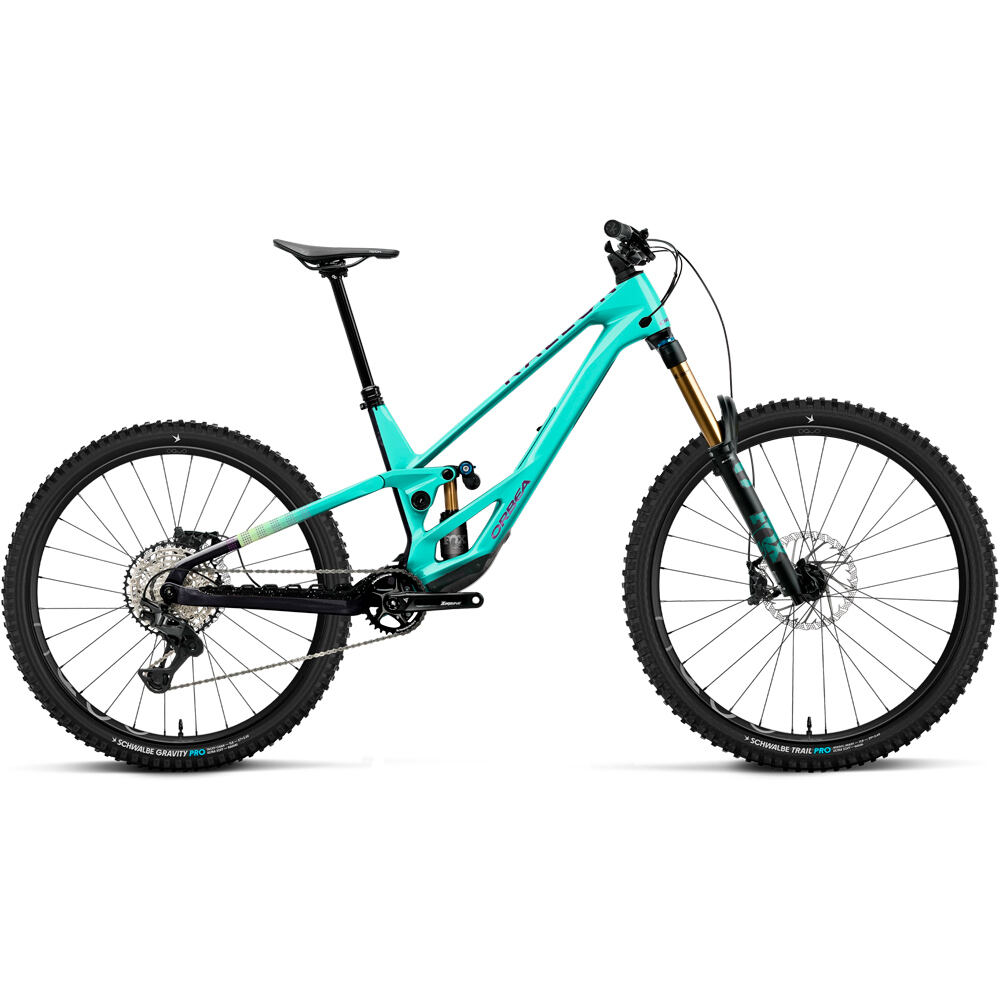 Orbea bicicletas de montaña RALLON E-TEAM 2027 vista frontal