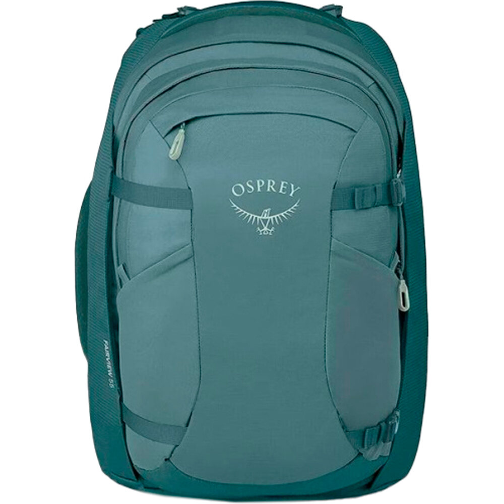 Osprey mochila montaña Fairview 55 vista frontal