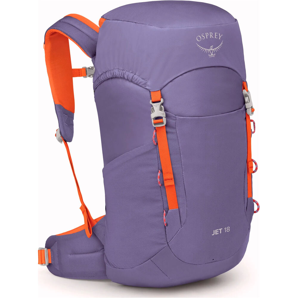 Osprey mochila montaña JET 18 vista frontal