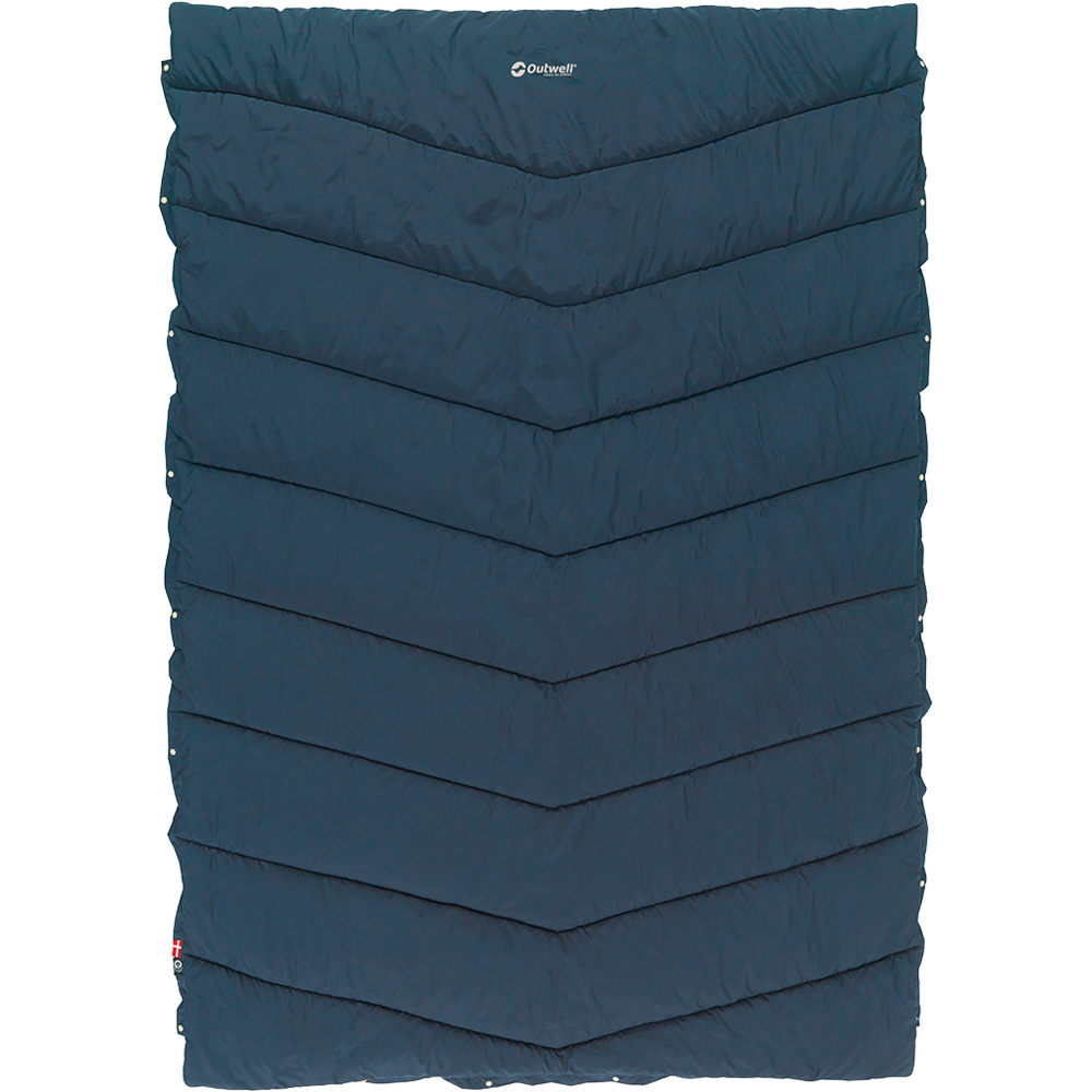 Outwell saco de dormir CALDERA DUVET vista frontal