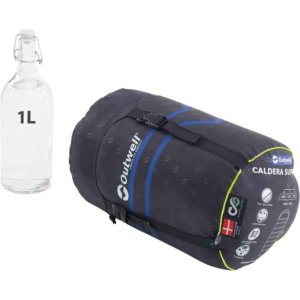 Outwell saco de dormir CALDERA SUPREME Blue 03