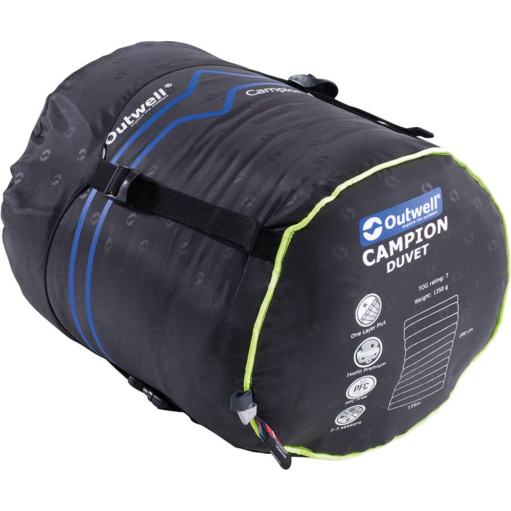 Outwell saco de dormir CAMPION DUVET Grey 05