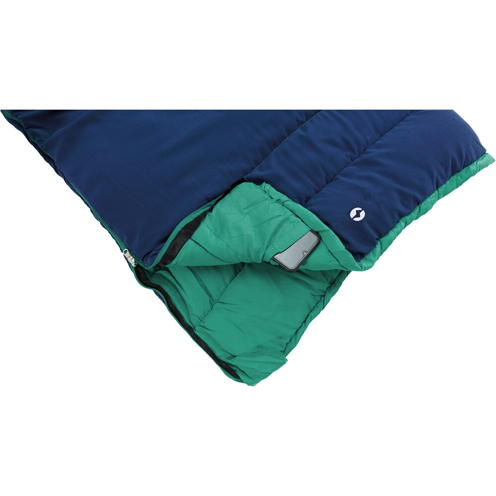 Outwell saco de dormir CHAMP KIDS Ocean Blue 02