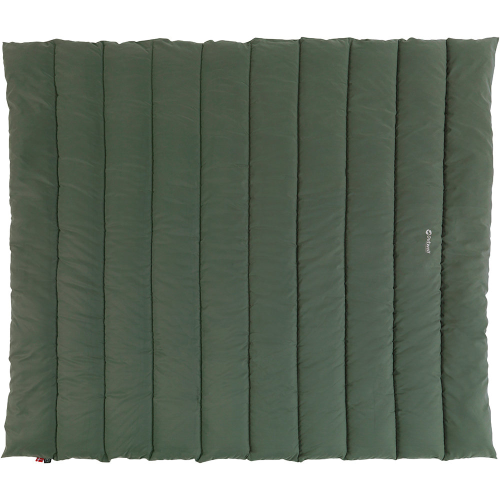 Outwell saco de dormir CONSTELLATION DUVET LUX DOUBLE vista frontal