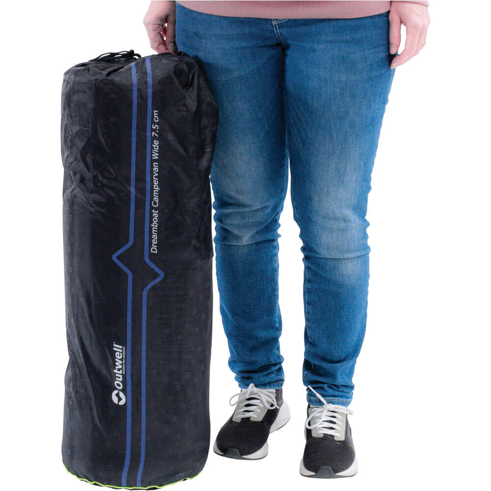 Outwell tumbona DREAMBOAT CAMPERVAN WIDE 7,5 cm 03