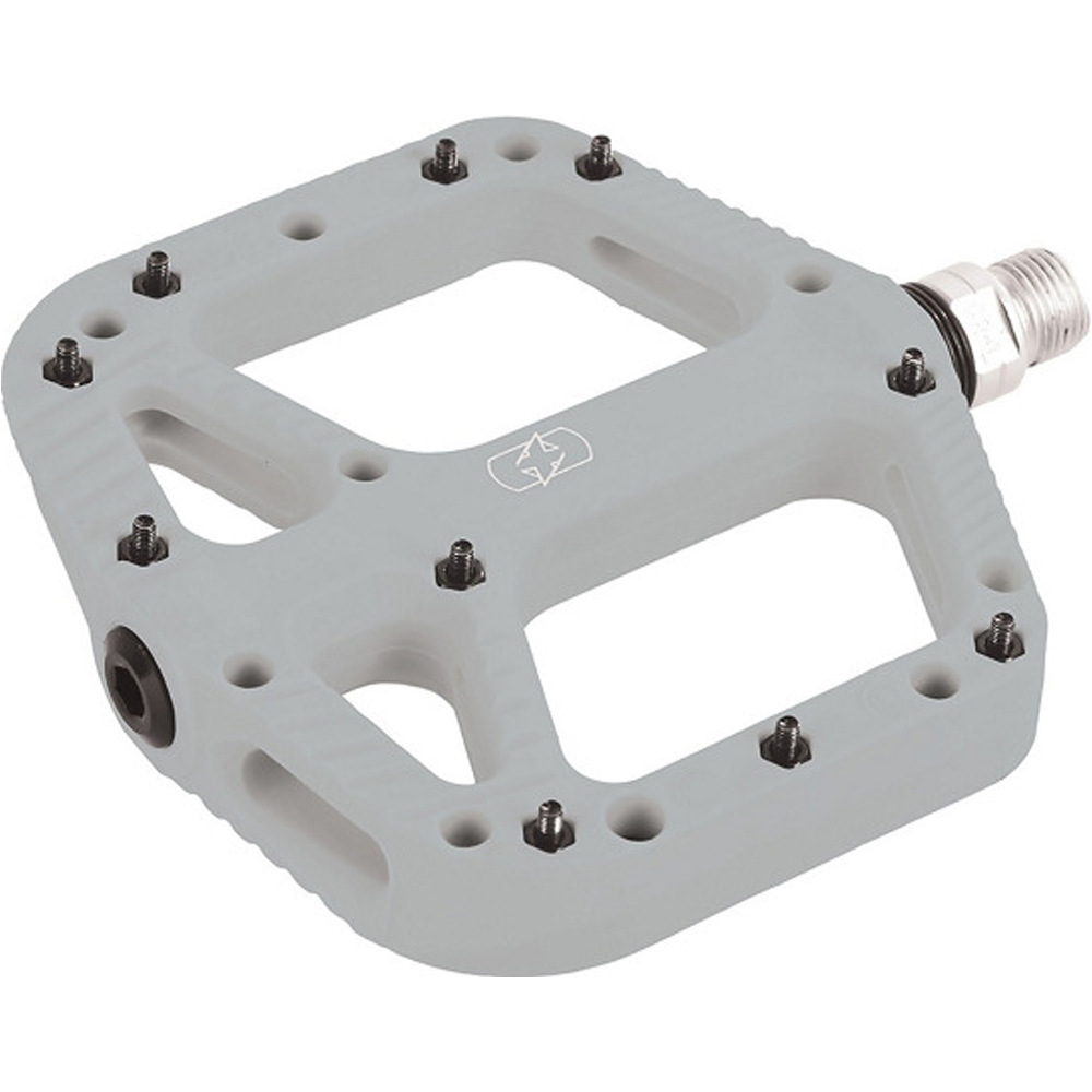 Oxc pedales plataforma Pedal Loam 20 Nylon Flat vista frontal