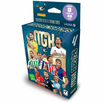 Panini colecciona d.equipo Ecoblister 8 sobres TC Megacracks 2025/2 vista frontal