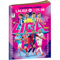Panini colecciona d.equipo lbum Liga Este 2025/26 vista frontal