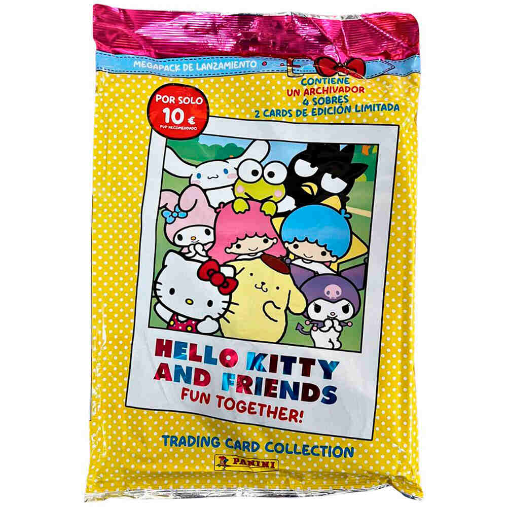 Panini colecciona d.equipo Megapack Hello Kitty & Friends vista frontal
