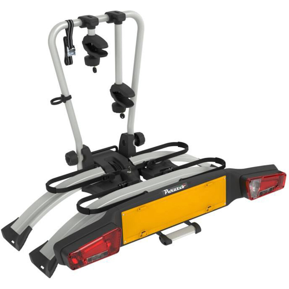 Peruzzo portabicicletas y soportes para bicicletas PORTABICI A BOLA ATLANTIS 2 BICIS E-BIKE vista frontal