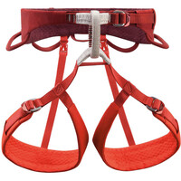 Petzl arnés Arns ADJAMA DARK RED vista frontal