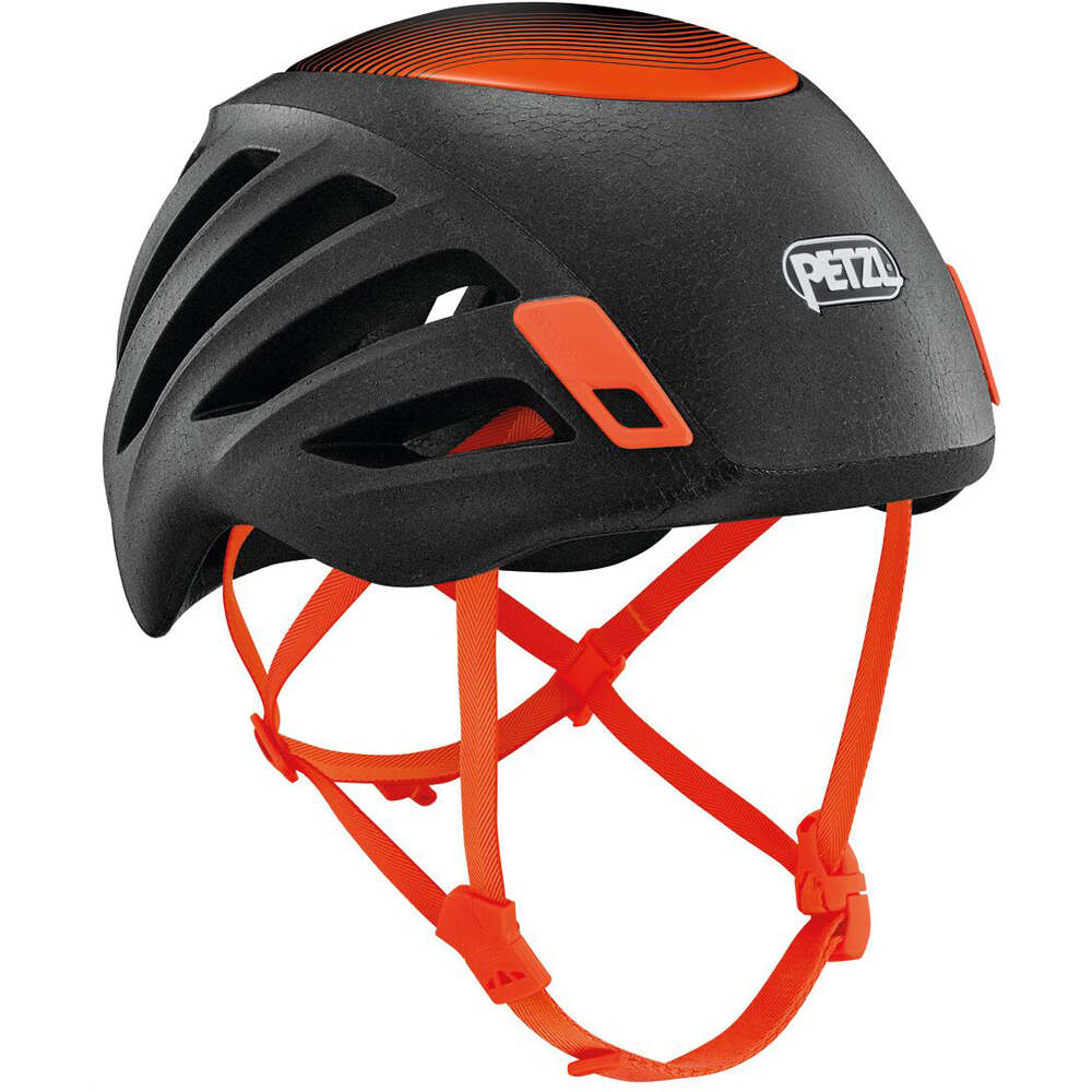 Petzl casco escalada Casco SIROCCO Negro vista frontal