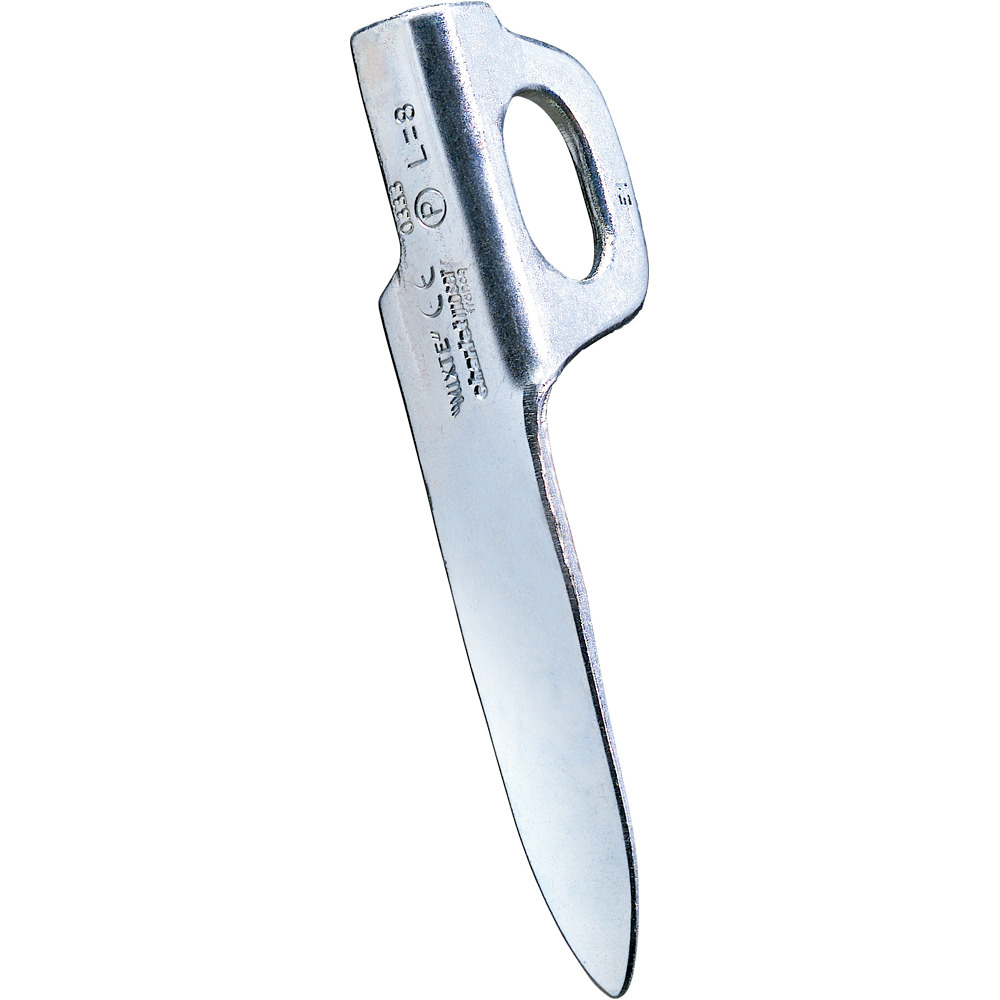 Petzl clavijas escalada piton ROCHER MIXTE 6 cm vista frontal