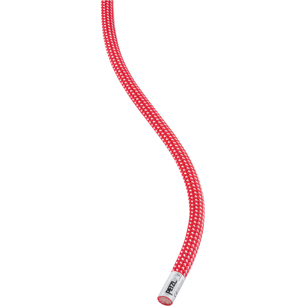 Petzl cuerda escalada CORDE ARIAL 9.5 MM ROUGE 80m 01