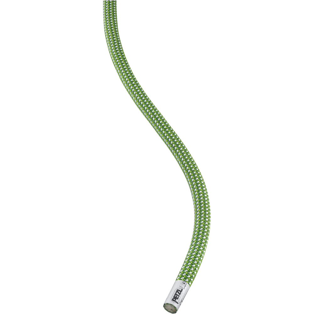 Petzl cuerda escalada CORDE CONTACT WALL 9.8 MM VERTE 40m 01