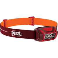 Petzl frontal ACTIK CORE RED vista frontal