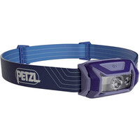 Petzl frontal Linterna TIKKA Azul vista frontal
