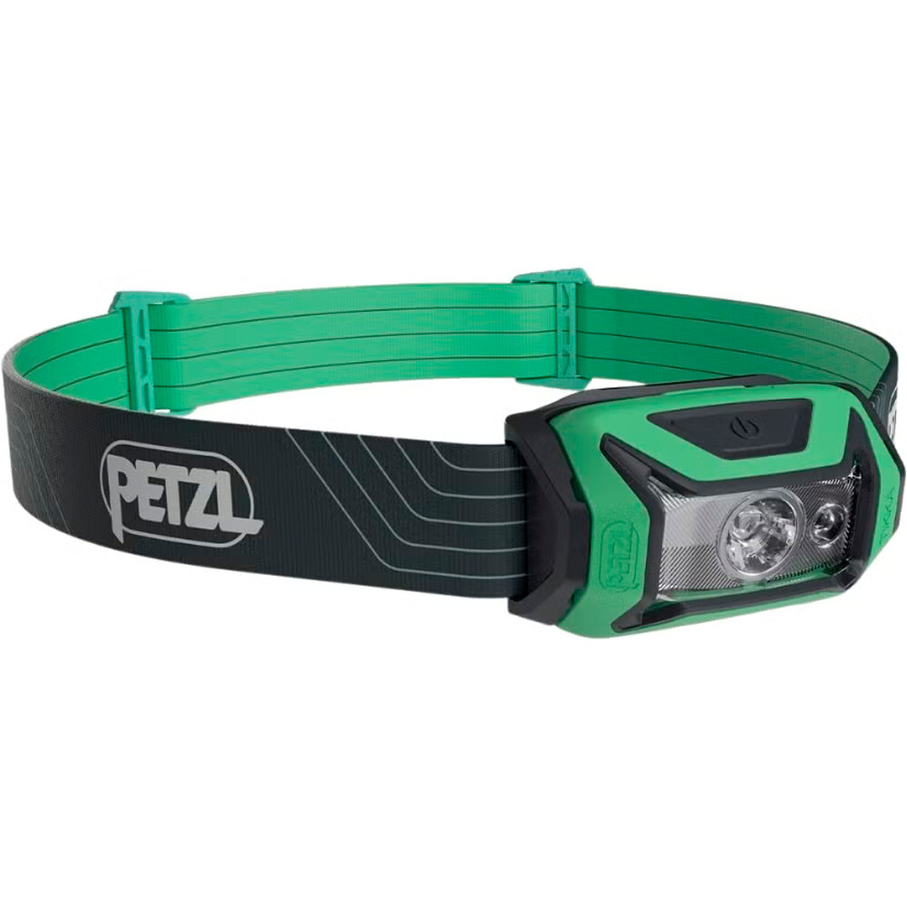 Petzl frontal Linterna TIKKA GREEN vista frontal