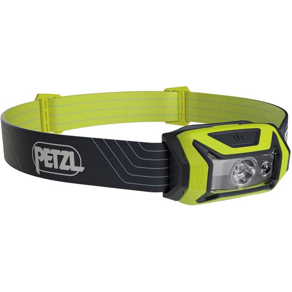 Petzl frontal Linterna TIKKA YELLOW vista frontal