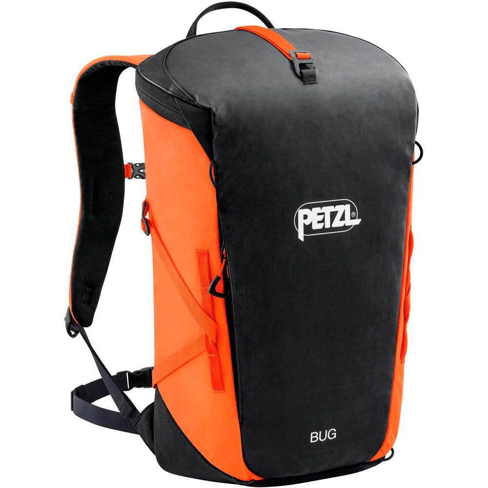 Petzl mochila montaña BUG vista frontal