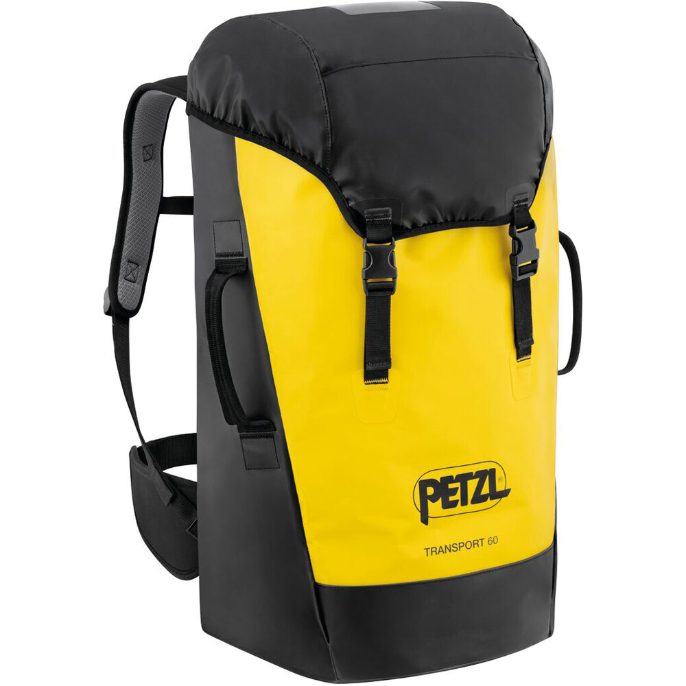Petzl mochila montaña Saca TRANSPORT 60L vista frontal