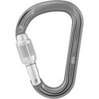 Petzl mosquetón seguridad Mosquetn ATTACHE SCREW-LOCK Gris 01
