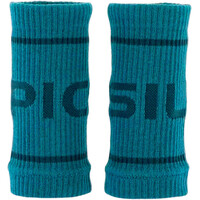 Picsil muñequera Cotton Wristband Grips Aqua vista trasera