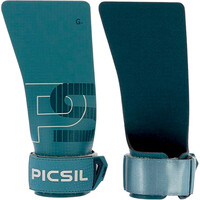 Picsil muñequera Falcon Grips No Holes  Aqua vista trasera