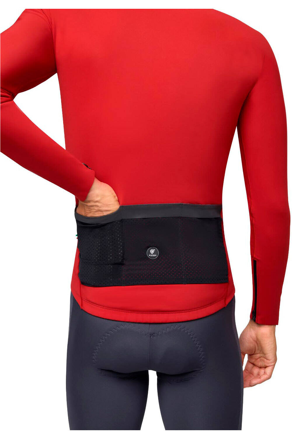 Pissei cortavientos ciclismo hombre GIACCA INVERNALE PRIMA PELLE HEAVY GN 04